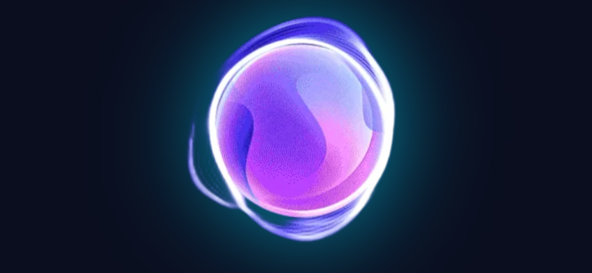 Orb luminoso WebForge Studio